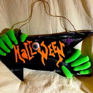 One of a kind Halloween signs